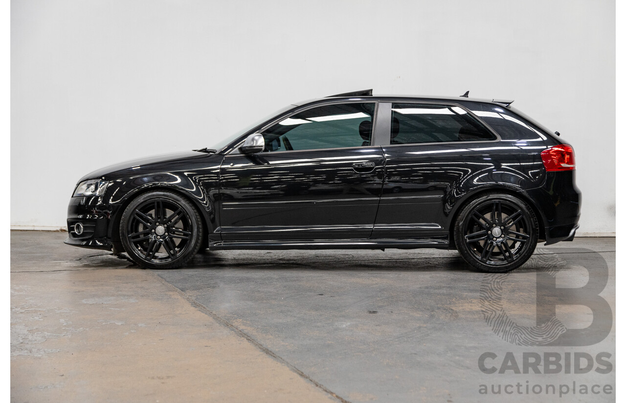 11/2009 Audi S3 (AWD) 8P 3d Hatchback Phantom Black 2.0L