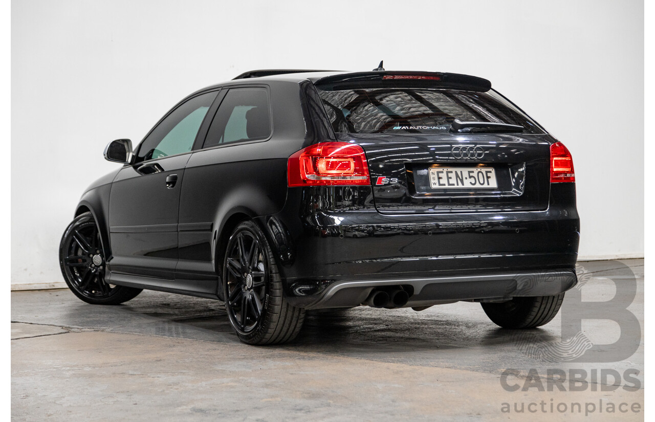 11/2009 Audi S3 (AWD) 8P 3d Hatchback Phantom Black 2.0L