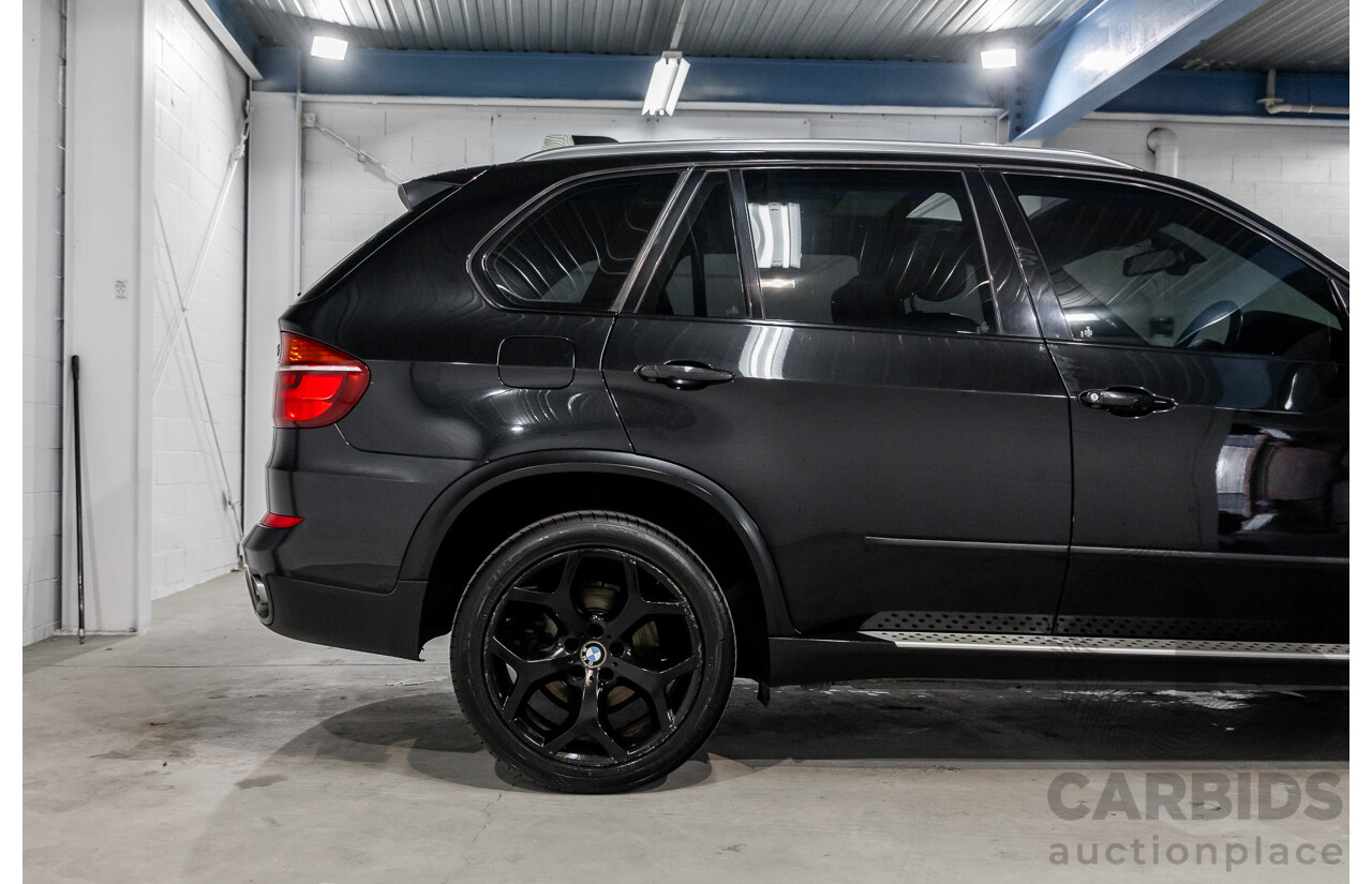 9/2011 BMW X5 Xdrive 40d Sport E70 MY10 4d Wagon Black 3.0L