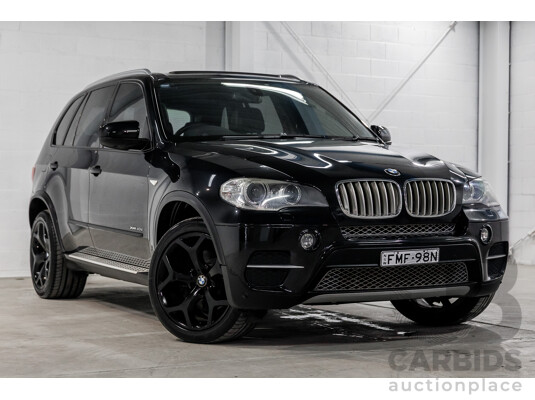 9/2011 BMW X5 Xdrive 40d Sport E70 MY10 4d Wagon Black 3.0L