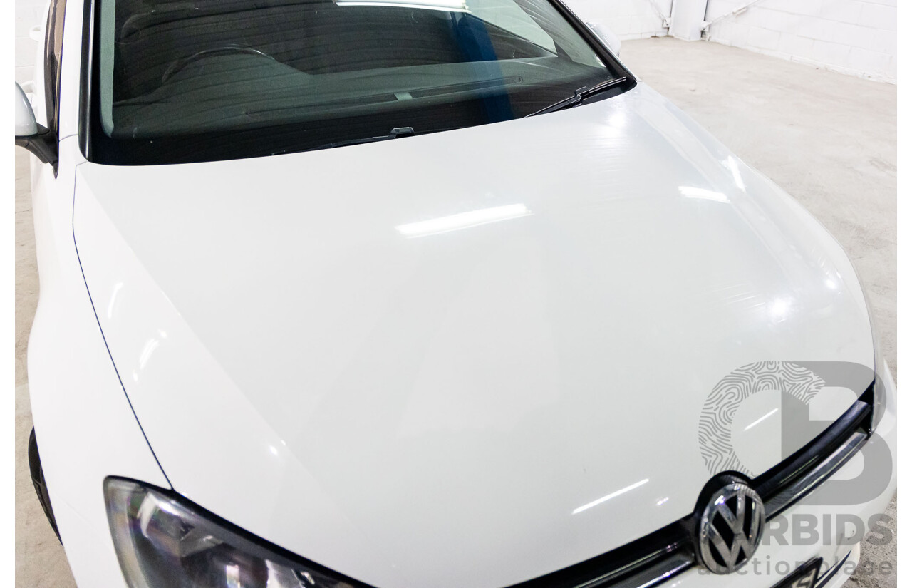 7/2014 Volkswagen Golf 90 TSI Comfortline AU MY14 4d Wagon Pure White Turbo 1.4L