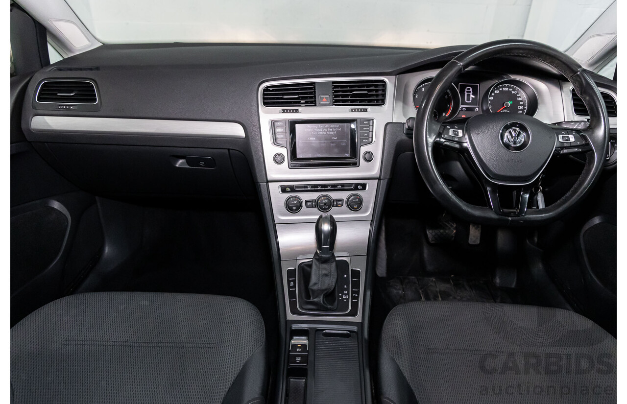 7/2014 Volkswagen Golf 90 TSI Comfortline AU MY14 4d Wagon Pure White Turbo 1.4L