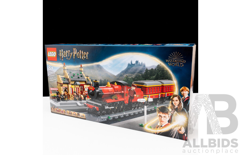 Retired Lego Set, Harry Potter,  Wizarding World, Hogwarts Express & Hogsmeade Station, 76423, Sealed in Box