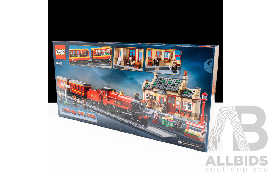 Retired Lego Set, Harry Potter,  Wizarding World, Hogwarts Express & Hogsmeade Station, 76423, Sealed in Box