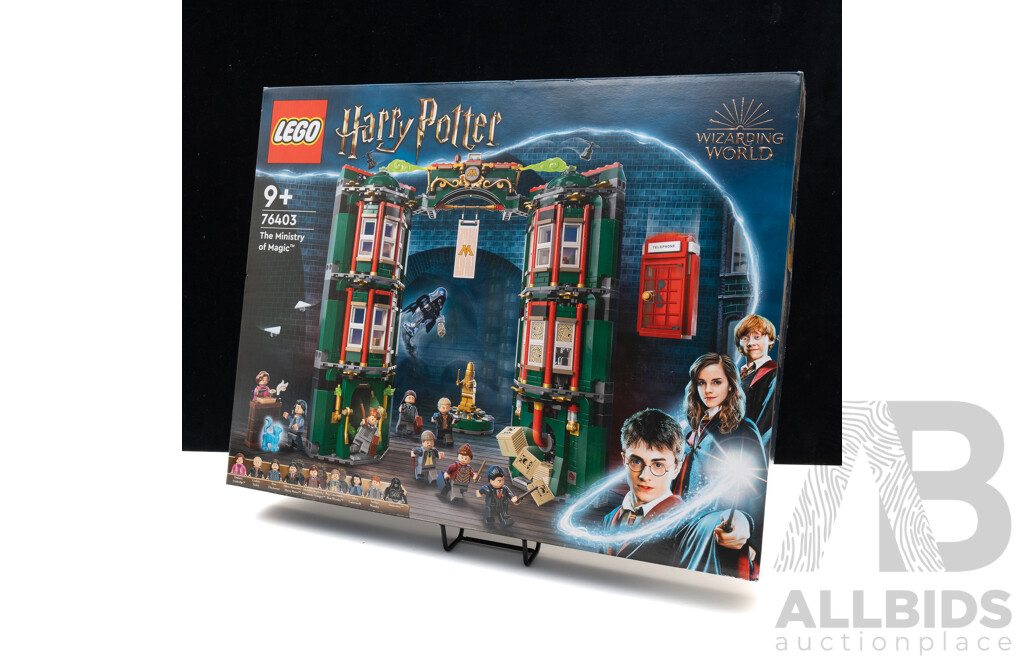 Retired Lego Set, Harry Potter,  Wizarding World, the Ministry of Magic, 76403, Sealed in Box