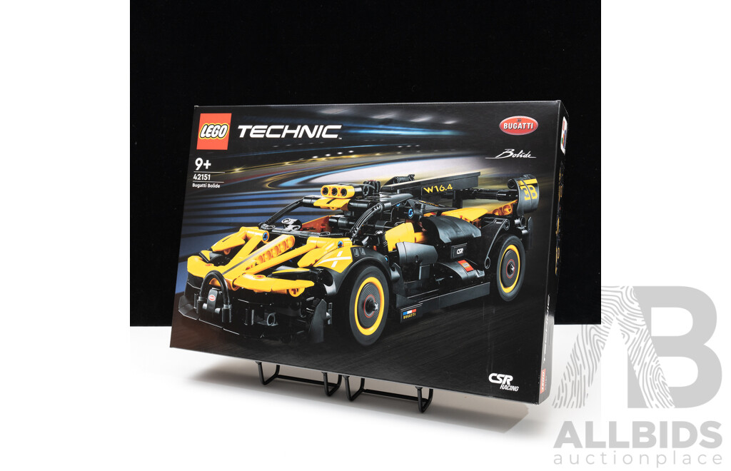 Retired Lego Set, Technic, Bugatti Bolide, 42151, Sealed in Box