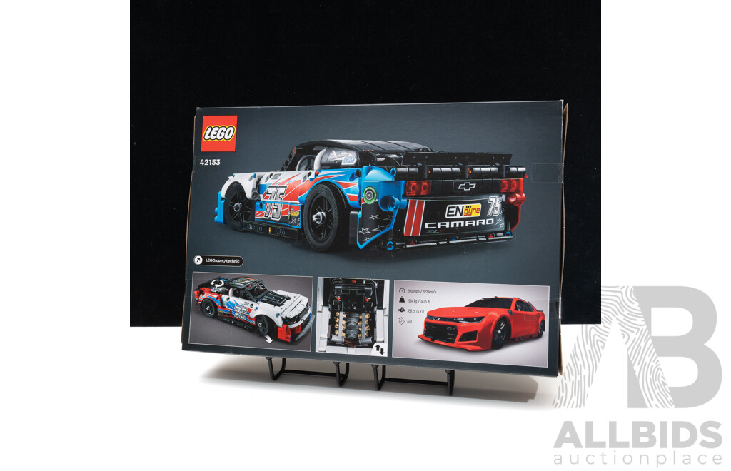 Retired Lego Set, Technic, NASCAR Next Gen Chevrolet Camaro, 42153, Sealed in Box