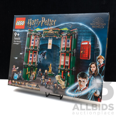 Retired Lego Set, Harry Potter,  Wizarding World, the Ministry of Magic, 76403, Sealed in Box