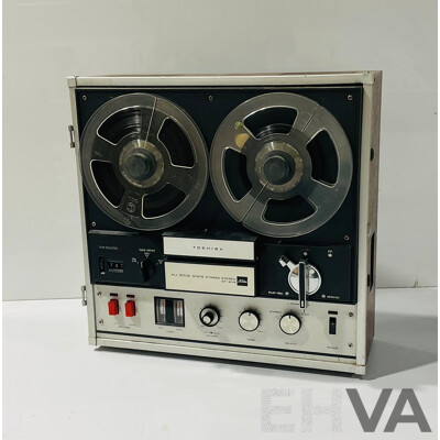 Vintage Toshiba All Solid State 4 Track Stereo Gt-811s