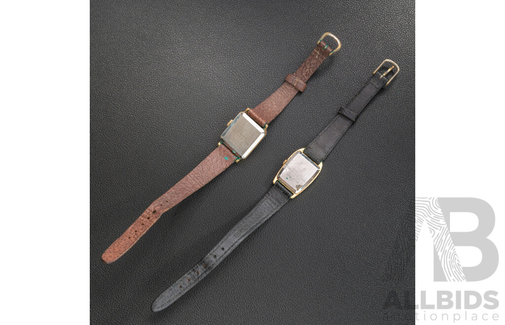 Seiko Vintage Ladies Dress Watches (2) 1100-5400 & 2320-5490