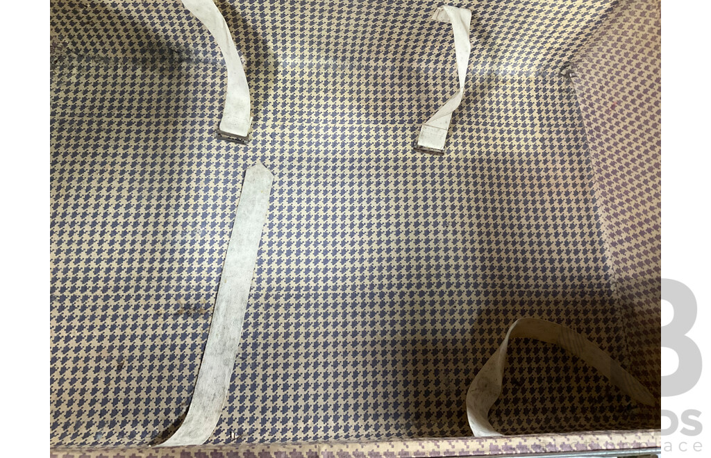 Two Vintage Suitcases Including Globite, Made in Australia and President, Made in Czechoslovakia