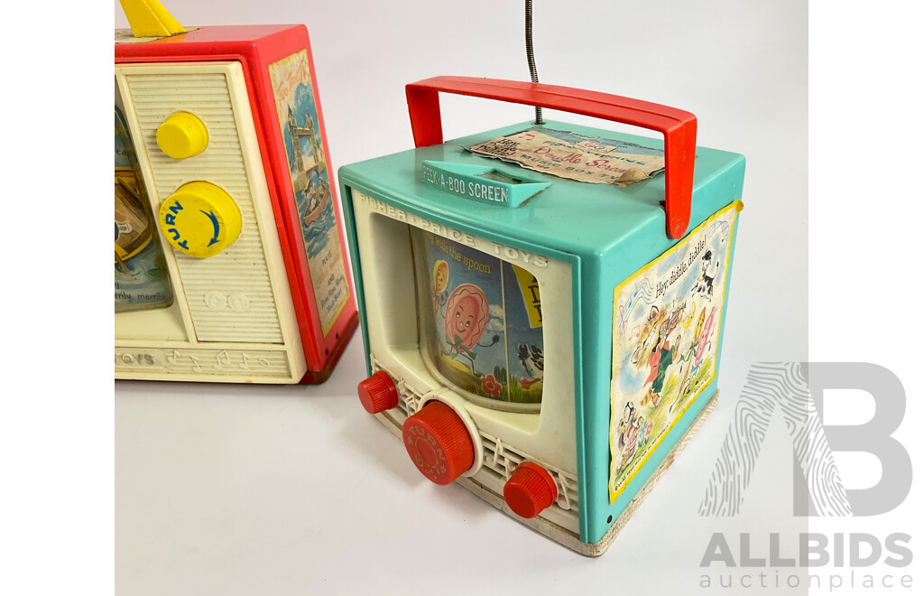 Collection of Vintage Toys Including Battery Powered Robot and Clown with Clock Work Carousel, Flower and Sailor