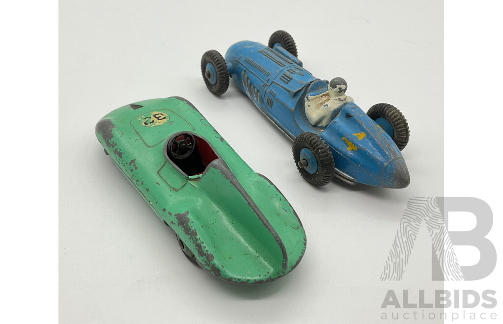 Vintage Diecast Dinky Toys Connaught 236 and Talbot Lago 230