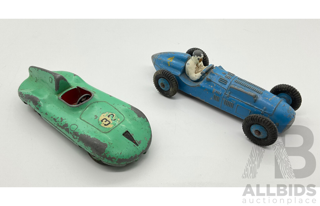 Vintage Diecast Dinky Toys Connaught 236 and Talbot Lago 230