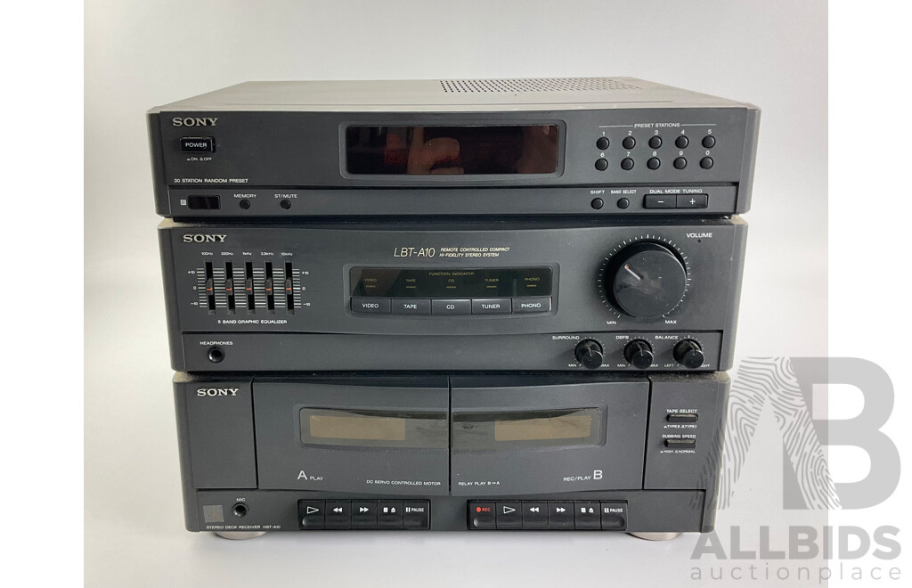 Sony LBT-A10 Hi-Fidelity Stereo System