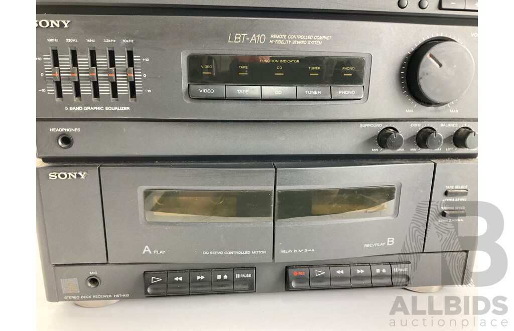 Sony LBT-A10 Hi-Fidelity Stereo System