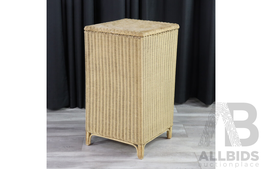 Vintage Woven Hamper by Reedtex