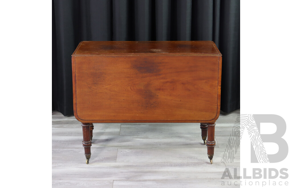 Victorian Mahogany Dropside Table