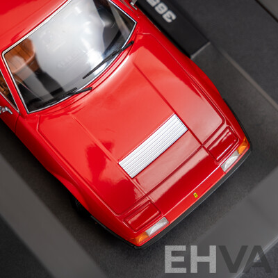 KK-Scale 1972 Ferrari 365 GT4 2+2 Coupe Red 1:18 Scale Model Car - New