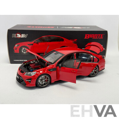 Biante Holden VF HSV Commodore GEN-F2 GTSR - Red - 1/18 Scale