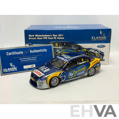 Classic Carlectables 2011 Ford FG Falcon FPR Mark Winterbottom - 1/18 Scale