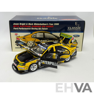 Classic Carlectables 2006 Ford BA Falcon FPR Bright/Winterbottom Sandown Winner - 1/18 Scale