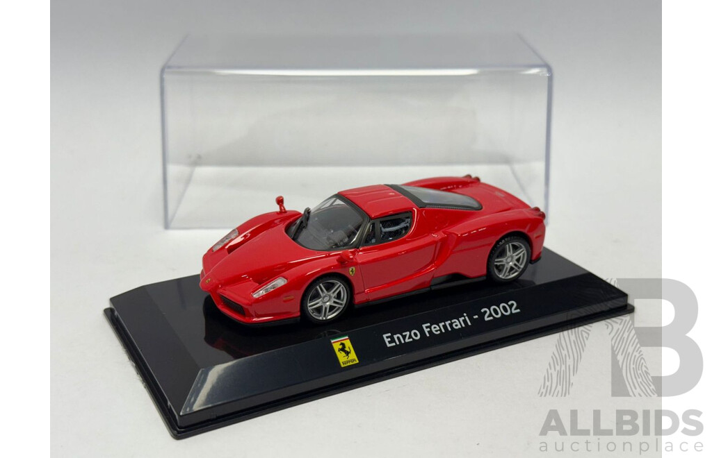 Altaya 2002 Ferrari Enzo Rosso Corsa Red 1:43 Scale Model Car - New