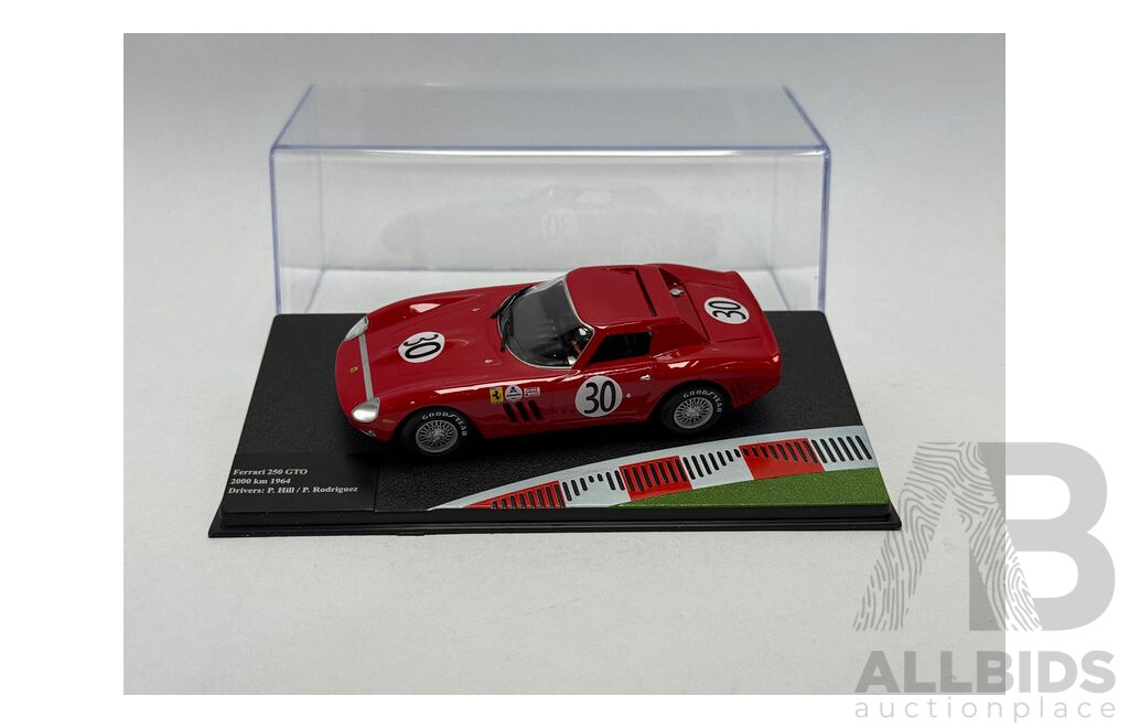 Altaya 1964 Ferrari 250 GTO #30 Hill / Rodriguez Red 1:43 Scale Model Car - New