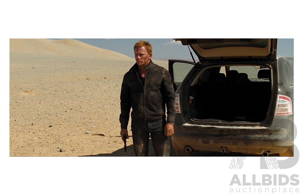 GE Fabbri Ltd 2008 Ford Edge Hydrogen SEL Black - James Bond 007 Quantam of Solace 1:43 Scale Model Car - Sealed in Blister