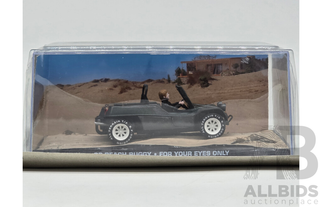 GE Fabbri Ltd 1977 GP Beach Buggy James Bond 007 for Your Eyes Only 1:43 Scale Model Car - Sealed in Blister