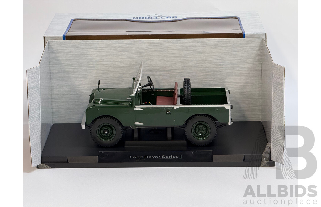 MCG 1957 Land Rover Series 1 88 Pick-up SWB RHD Dark Green 1:18 Scale Model Car - New