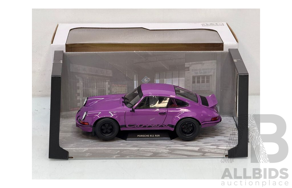 Solido 1973 Porsche 911 RSR Carrera - 1/18 Scale