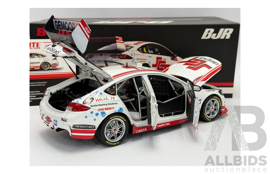 Biante 2021 Holden ZB Commodore V8 Supercar Brad Jones Racing SCT - 1/18 Scale - New
