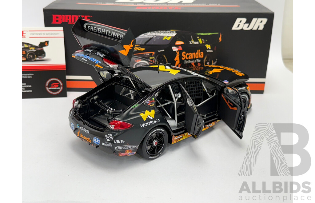 Biante 2021 Holden ZB Commodore V8 Supercar Brad Jones Racing Scandia - 1/18 Scale - New