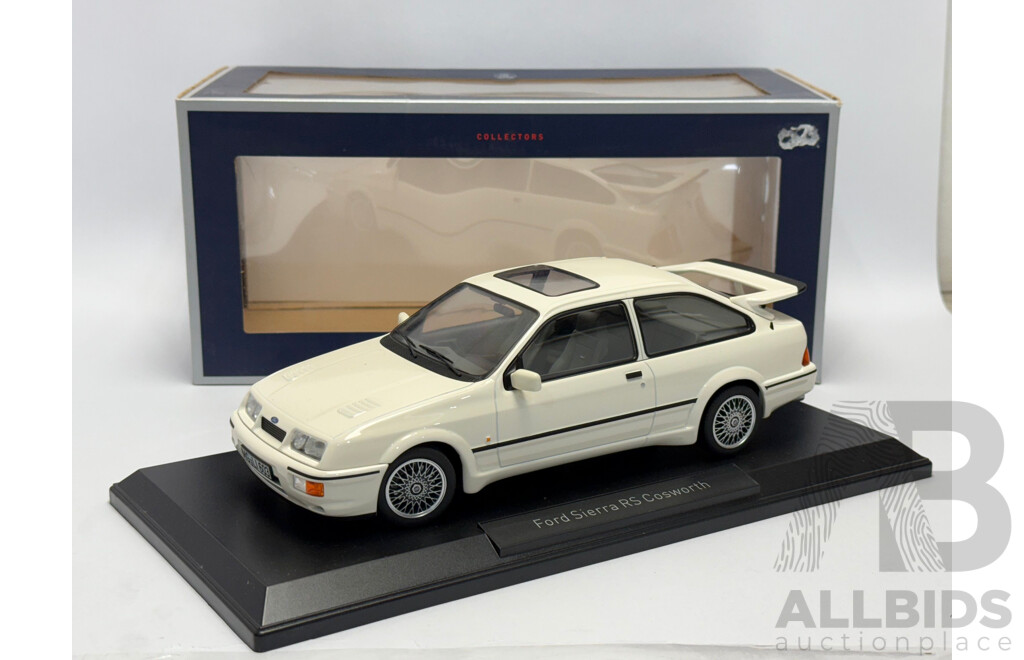 Norev 1986 Ford Sierra RS Cosworth White - 1/18 Scale