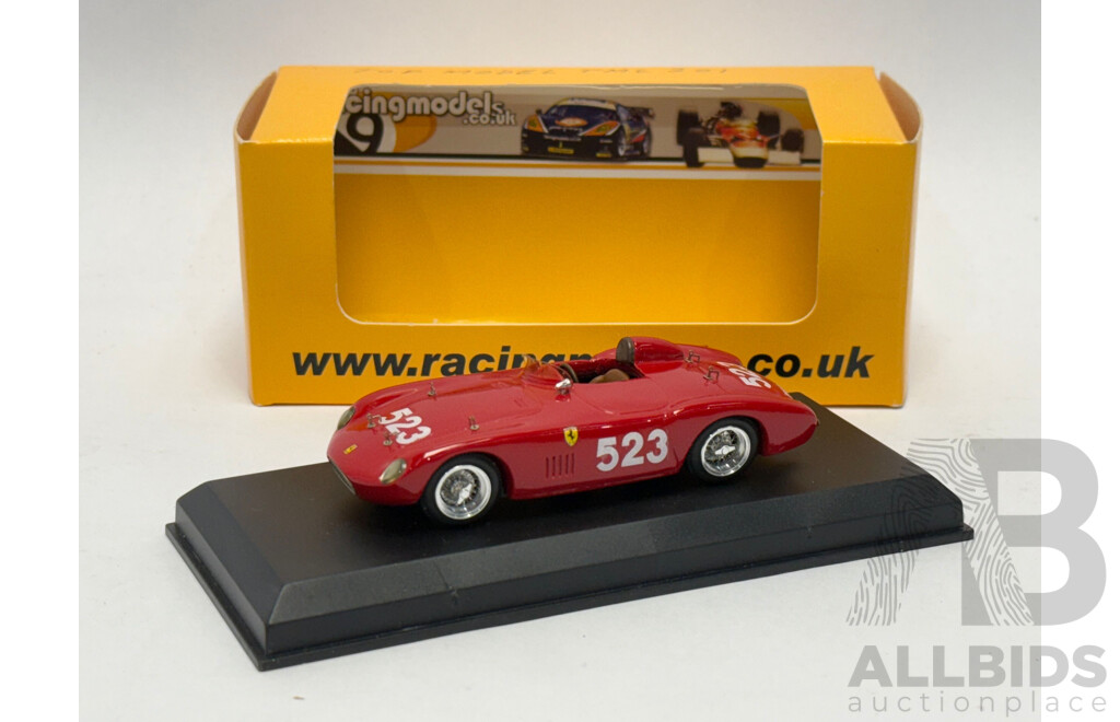 Top Models 1954 Ferrari 500 Mondial MM #523 Red 1:43 Scale Model Car