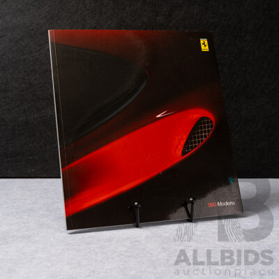 Genuine Ferrari - A 1999 360 Modena Sales Brochure (N. 1504/99 - 3M/10/02)