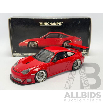 Minichamps 2004 Porsche 911 GT3 RSR - 1/18 Scale