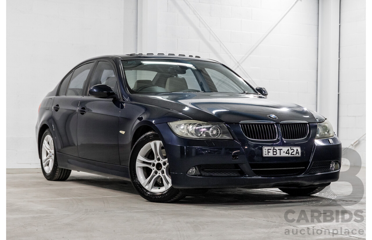 6/2008 BMW 320i Executive E90 MY08 4d Sedan Monaco Blue Metallic 2.0L