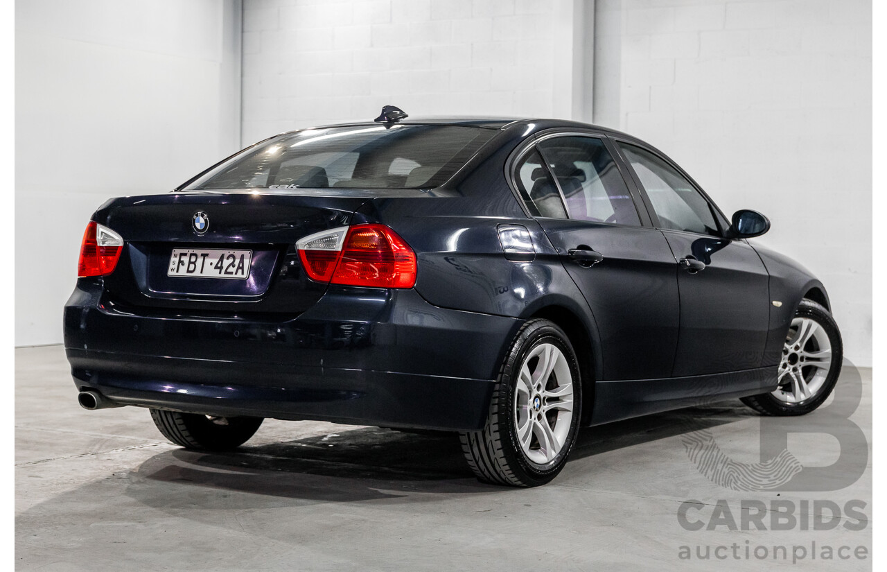 6/2008 BMW 320i Executive E90 MY08 4d Sedan Monaco Blue Metallic 2.0L