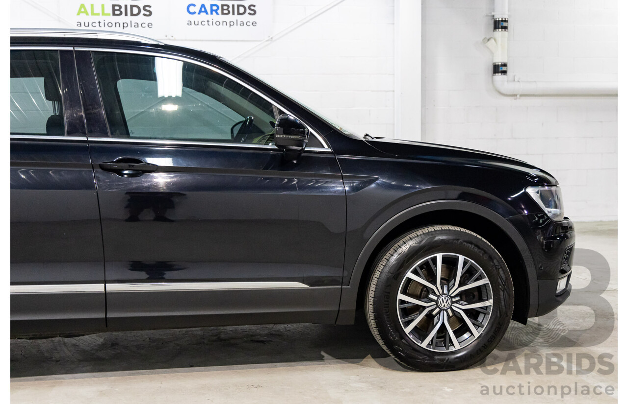 03/2017 Volkswagen Tiguan 132 TSI Comfortline (AWD) 5NA 4D Wagon Deep Black Pearl Turbo 2.0L