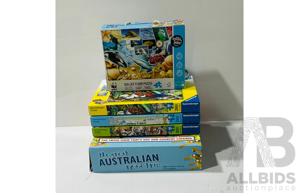 Collection Games and Jigsaw Puzzles