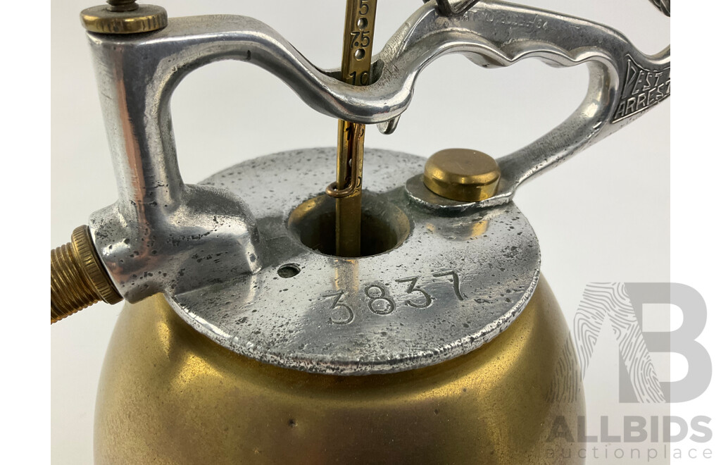 Vintage Moffat-Virtue Ltd Brass Pest Arrestor