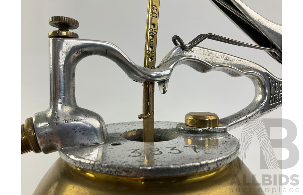 Vintage Moffat-Virtue Ltd Brass Pest Arrestor