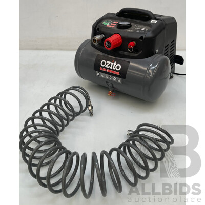 Ozito 6 Ltr 1.5 HP Air Compressor