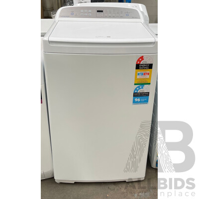 Fisher and Paykel Washsmart 8.5kg Top Loader Washing Machine