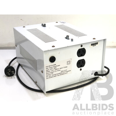 Tortech 240V to 110V Step Down Transformer