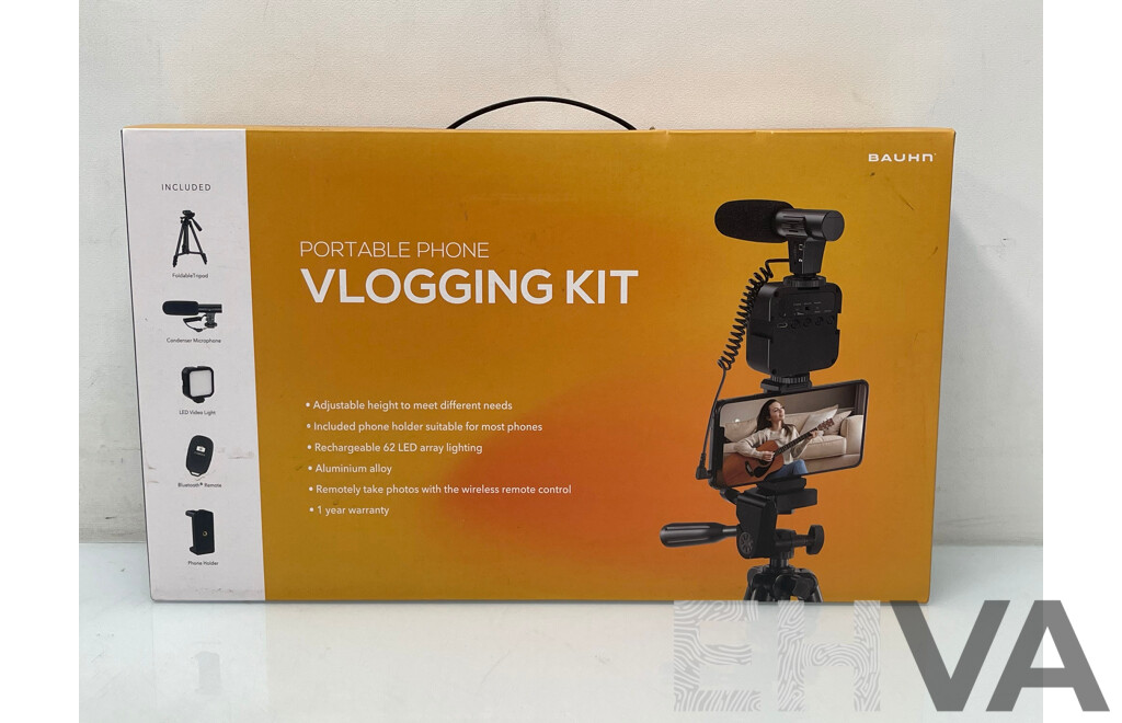 Bauhn Portable Phone Vlogging Kit