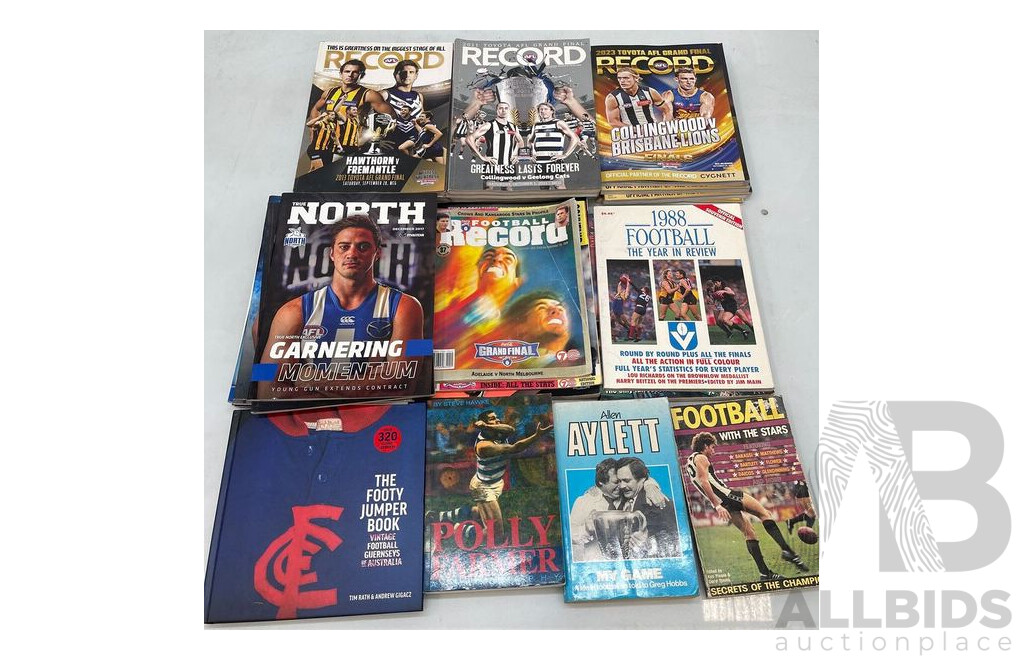 AFL Books, Magazines and Grand Final Programs