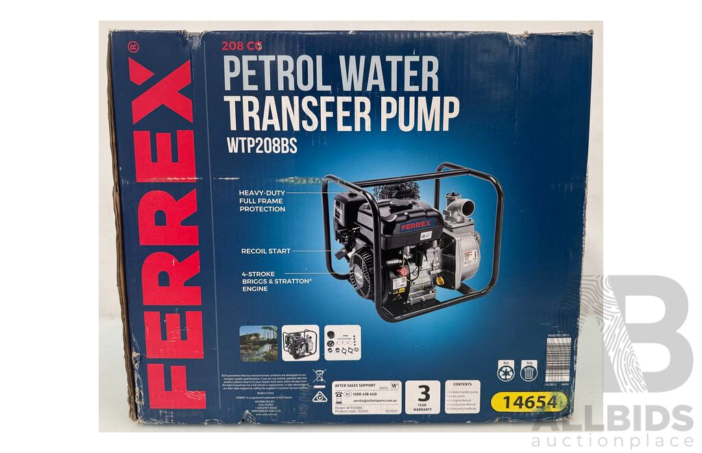 Ferrex Petrol Water Transfer Pump